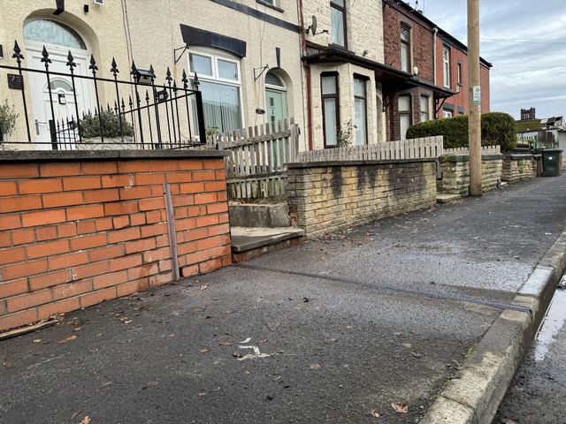 EV charging channel installed across a pavement